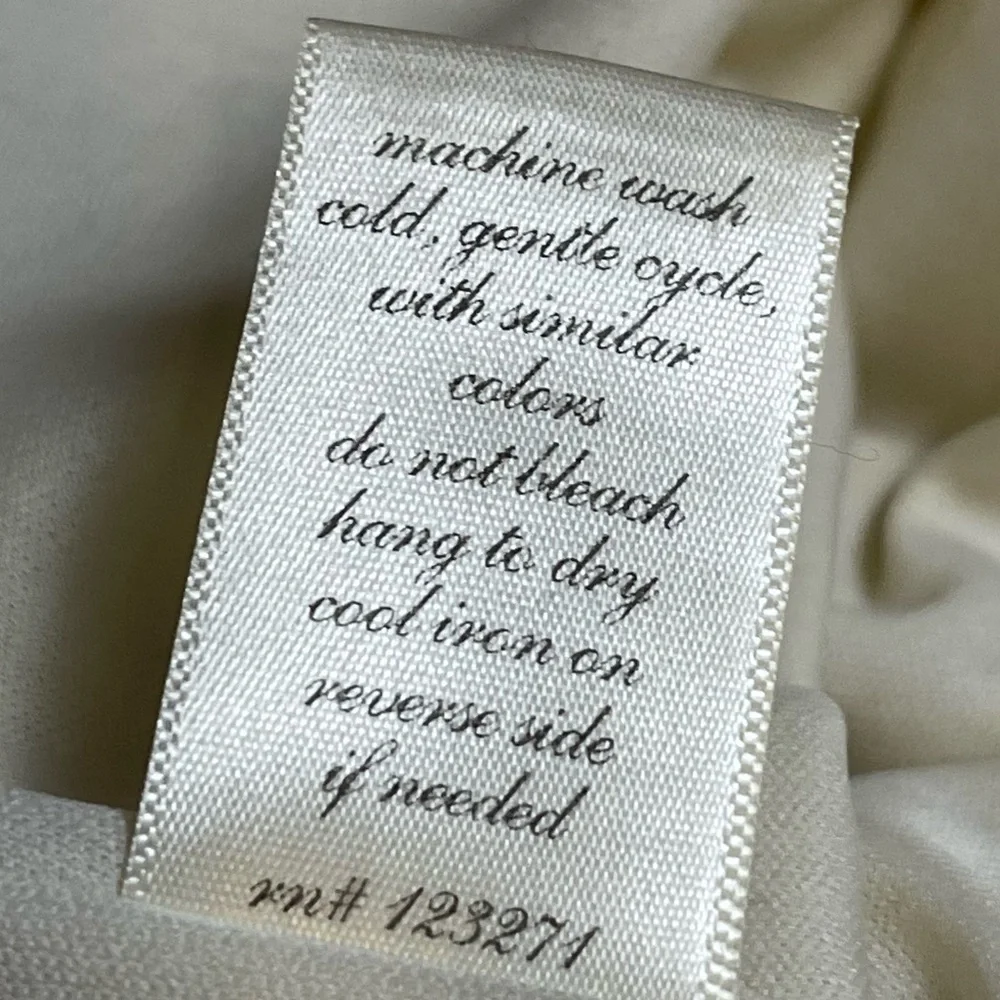 Shabby Chic Cream Embroidered Summer Dress